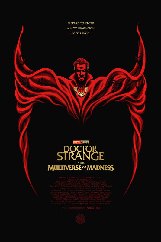 'Dr Strange' Gold Foil AP Poster