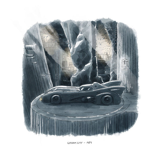 'On Location' Gotham City - 1989