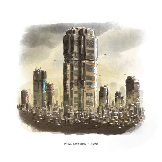 'On Location' Mega City One - 2080