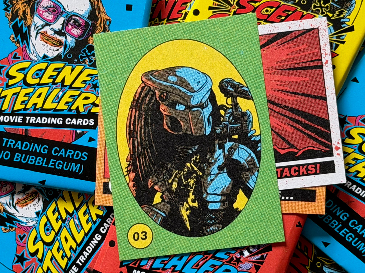 Scene Stealers Movie Trading Cards - 1 Pack