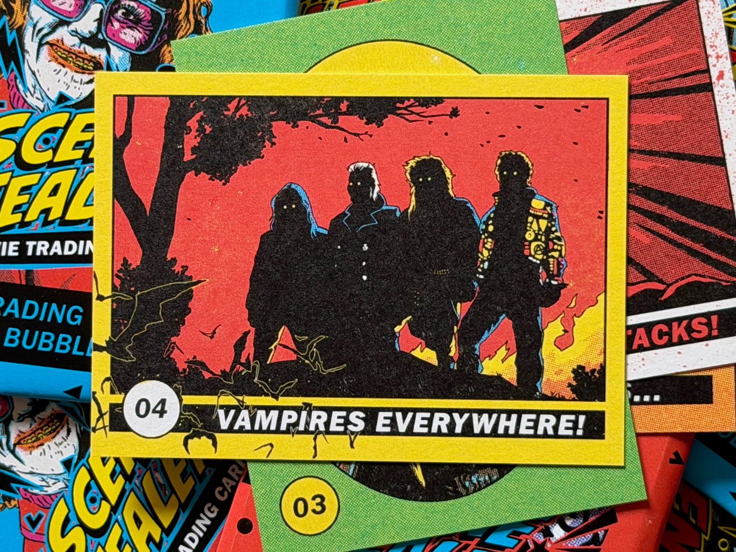 Scene Stealers Movie Trading Cards - 1 Pack