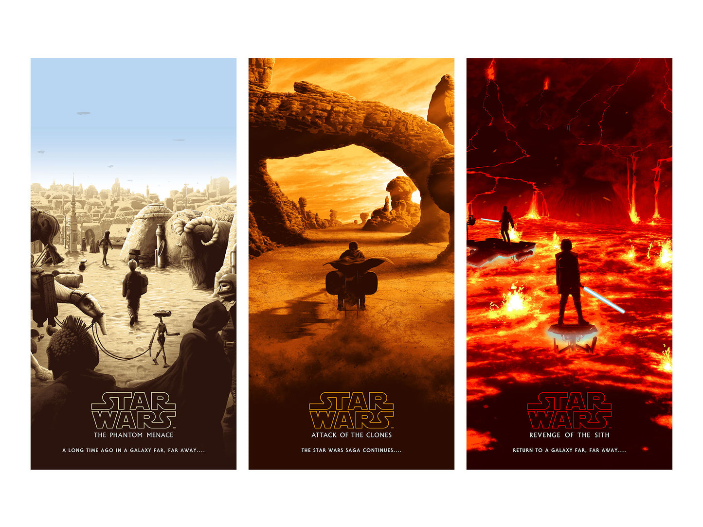 'Star Wars Prequels' AP Set of 3